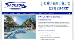 Desktop Screenshot of jacksonpoolservice.com